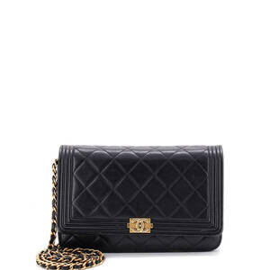 Chanel Boy Wallet On Chain Quilted #284990C22B